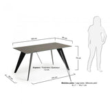 Mesa Koda 160x90 cm