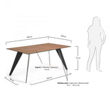 Mesa Koda 200x100 cm