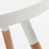 Mesa de centro Kirb 48 cm, blanco