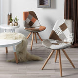 Mesa de centro Kirb 48 cm, blanco