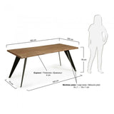 Mesa Koda 180x100 cm
