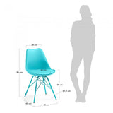 Silla Ralf pies de acero