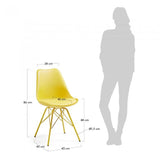 Silla Ralf pies de acero