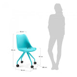 Silla Estudio Ralf, azul