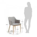Silla con brazos Croft