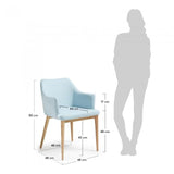 Silla con brazos Croft