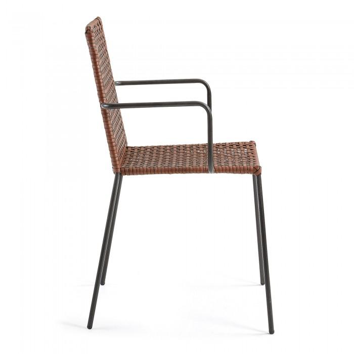 Silla Blix, marrón