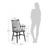 Silla con brazos Tressia