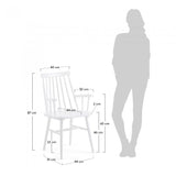 Silla con brazos Tressia