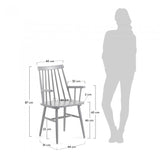 Silla con brazos Tressia