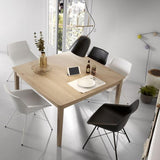 Mesa extensible Diane, 80(130)x130 cm