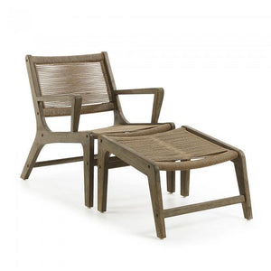 Sillón Mawar con reposapiés