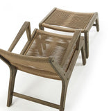 Sillón Mawar con reposapiés