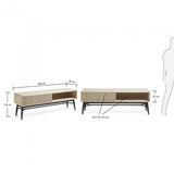 Mueble Tv Drihxen, 160 cm