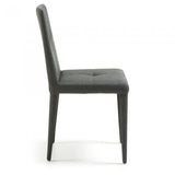 Silla Cust, gris oscuro