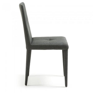 Silla Cust, gris oscuro