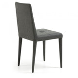 Silla Cust, gris oscuro