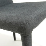 Silla Cust, gris oscuro