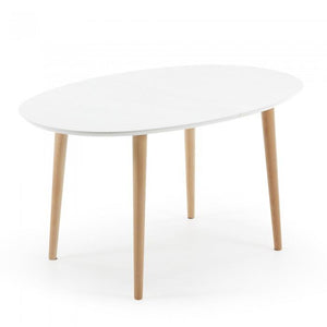 Mesa extensible Oqui ovalada 140-220 cm