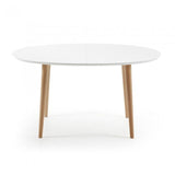 Mesa extensible Oqui ovalada 140-220 cm