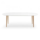Mesa extensible Oqui ovalada 140-220 cm