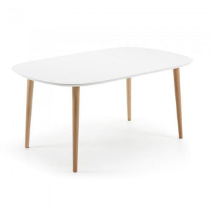 Mesa extensible Oqui ovalada 160-260 cm