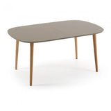 Mesa extensible Oqui ovalada 160-260 cm