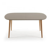 Mesa extensible Oqui ovalada 160-260 cm