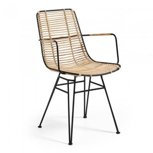 Silla con Brazos Tishana, negro