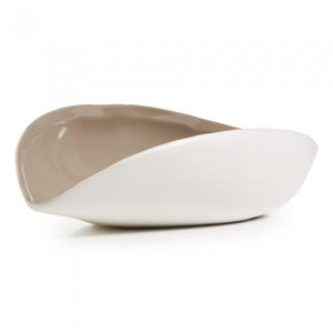 Centro de mesa Pequeño Mist, beige