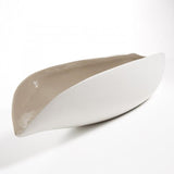 Centro de mesa grande Mist, beige