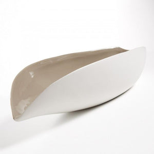 Centro de mesa grande Mist, beige