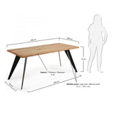 Mesa Koda 180x100 cm