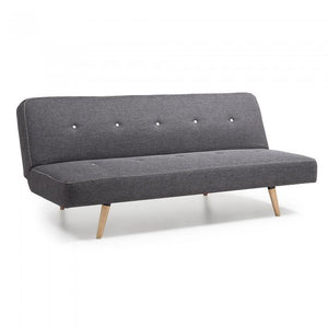 Sofá cama Leidoka, gris