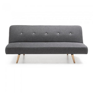 Sofá cama Leidoka, gris