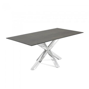 Mesa Argo, 200x100, Inox porcelánico Iron Moss