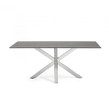 Mesa Argo, 200x100, Inox porcelánico Iron Moss