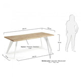 Mesa Koda 220x100 cm
