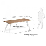 Mesa Koda 220x100 cm