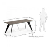 Mesa Koda 200x100 cm