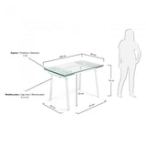 Mesa extensible Punch 140(200)x80