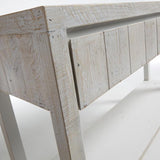 Consola Words, blanco patina