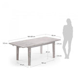 Mesa extensible Words, 160(220)x90 cm
