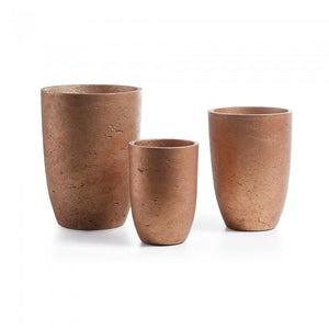 Set de 3 maceteros Low