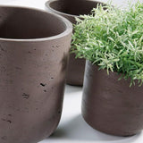 Set de 3 maceteros Low