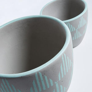 Set de 2 maceteros New