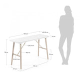 Consola mesa extensible Aruna