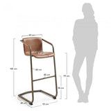 Taburete alto Tribe 105cm
