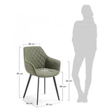 Silla con brazos Amira