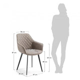 Silla con brazos Amira